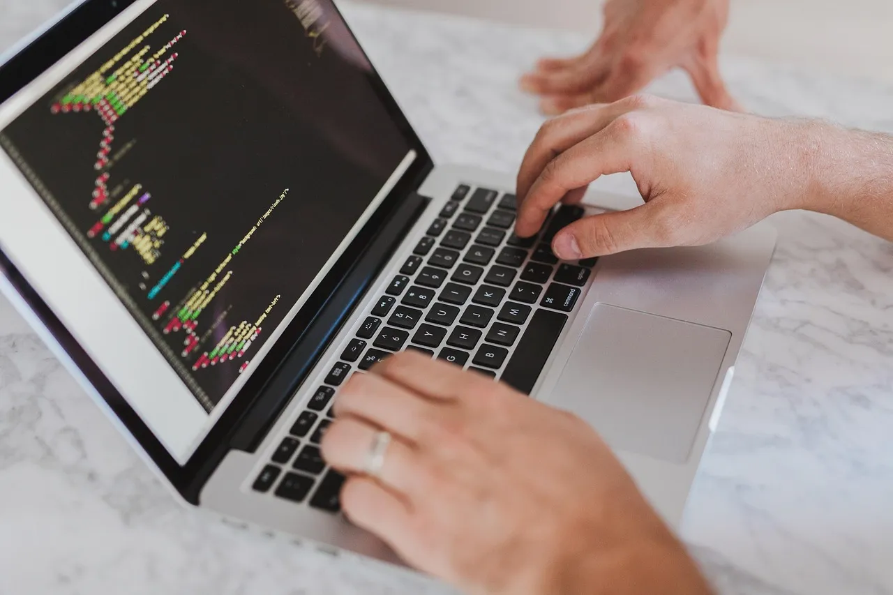 Photo showing code, coding, programming and html.