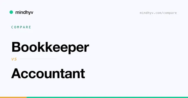 Bookkeeper versus Accountant