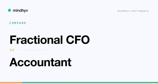 Fractional CFO versus Accountant