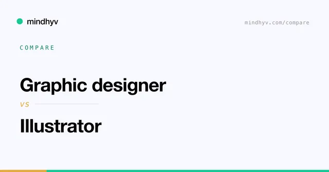 Graphic designer versus Illustrator