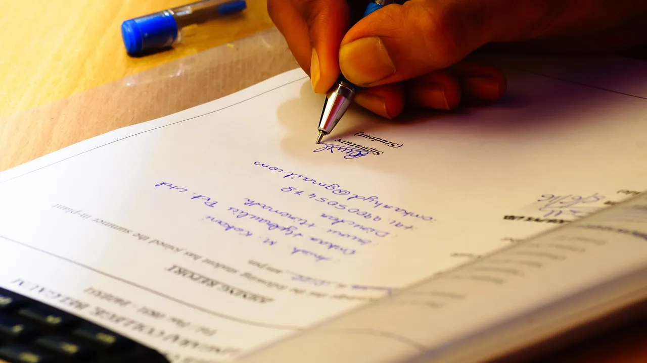 Photo showing document, file, business and accounting.