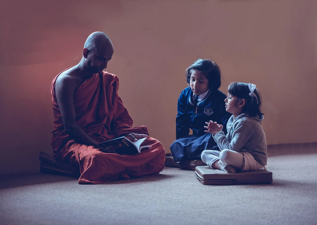 Photo showing meditate, mindfulness and girls.