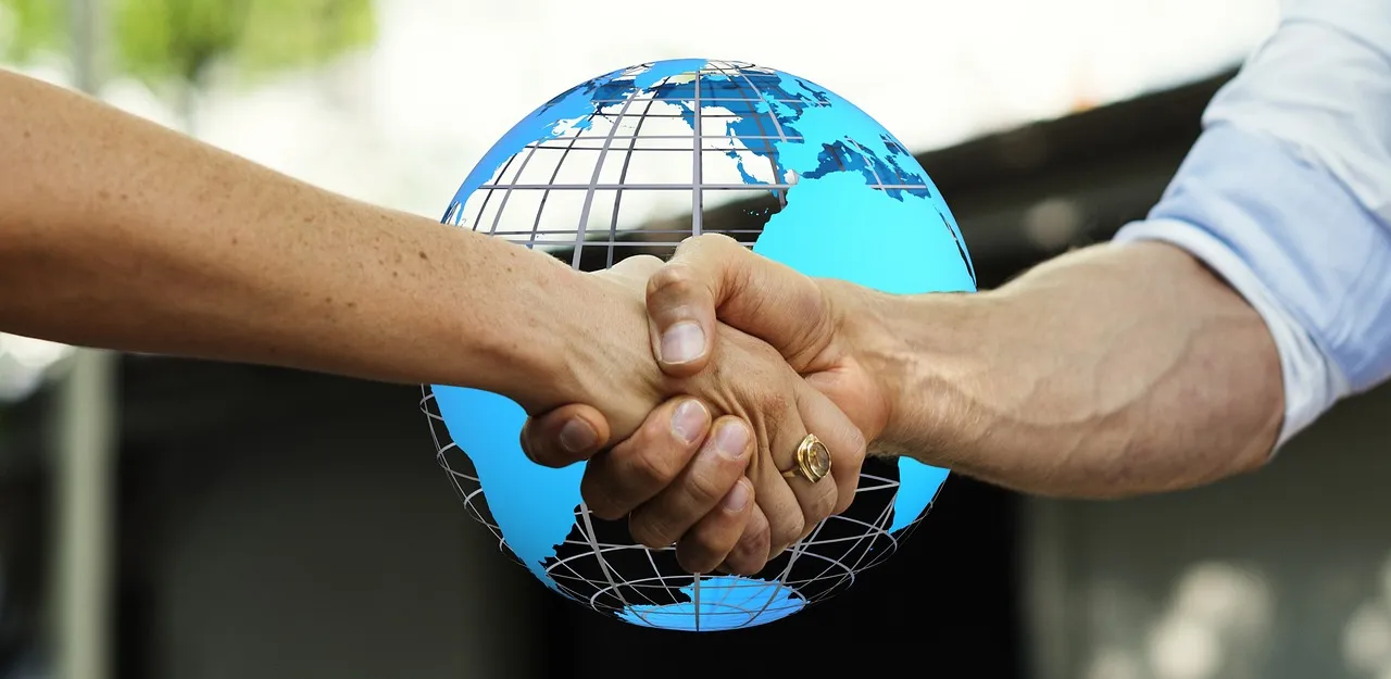 Photo showing hands, friendship, together and man.