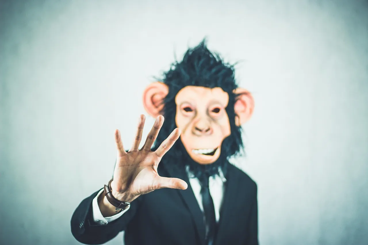 Photo showing ape, application, training and business.