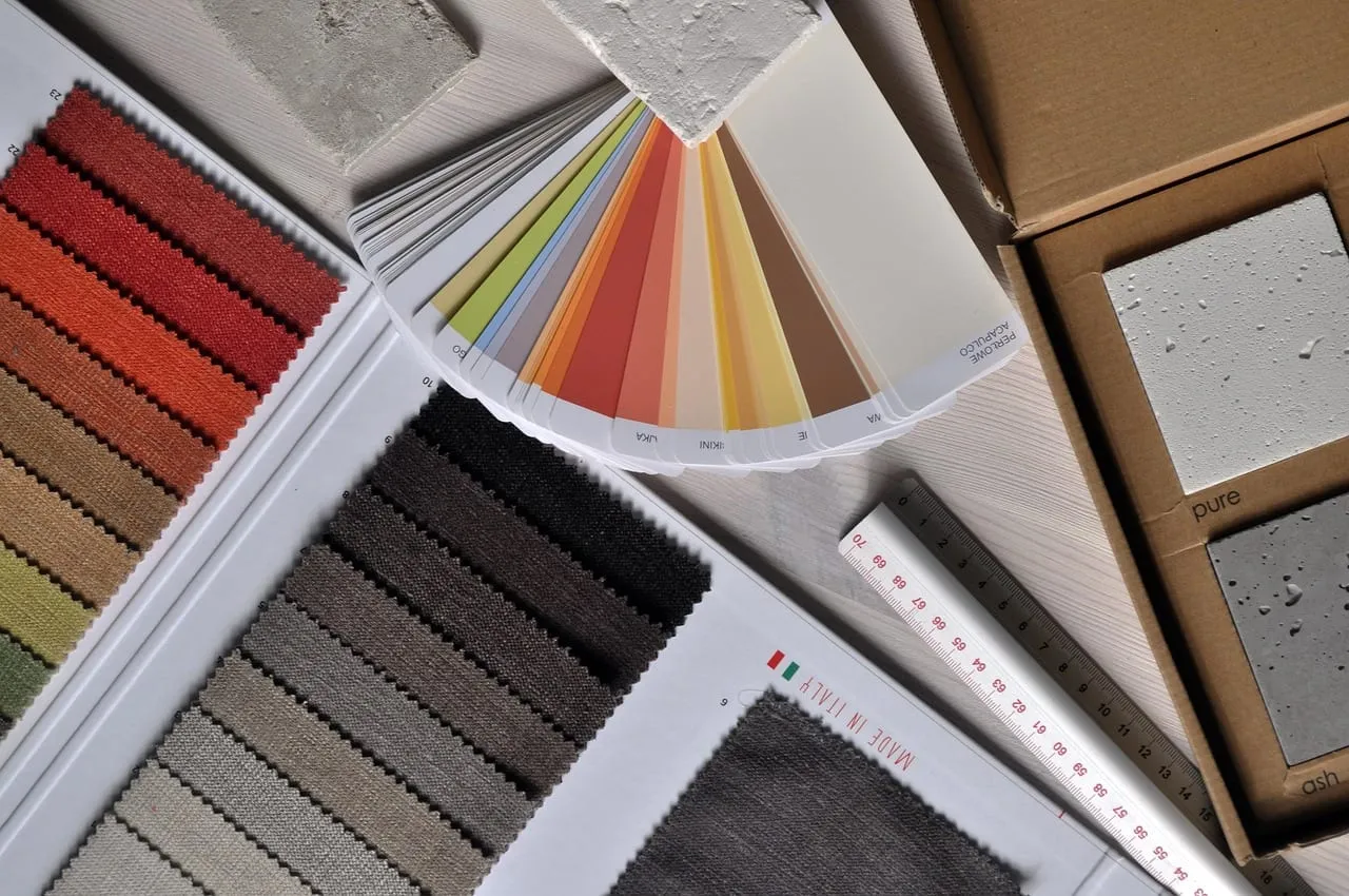 Photo showing pattern, the palette, web and interior design.